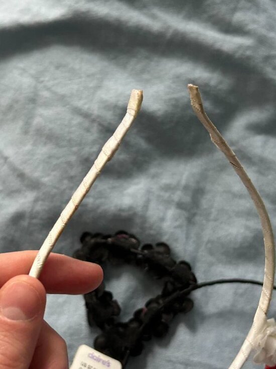 Set of 2 Floral Kitty Ear Headbands - Picture 3 of 5